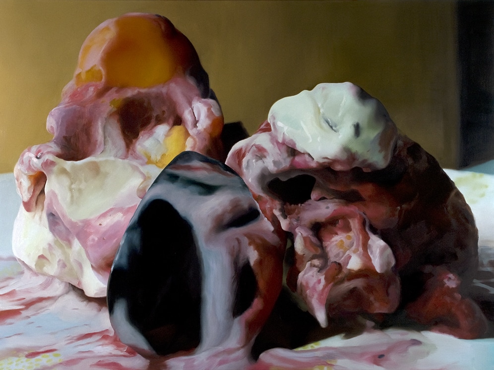 Janice McNab, ‘Bloodbathers’ (2012)>, 135x180cm, oil on linen<