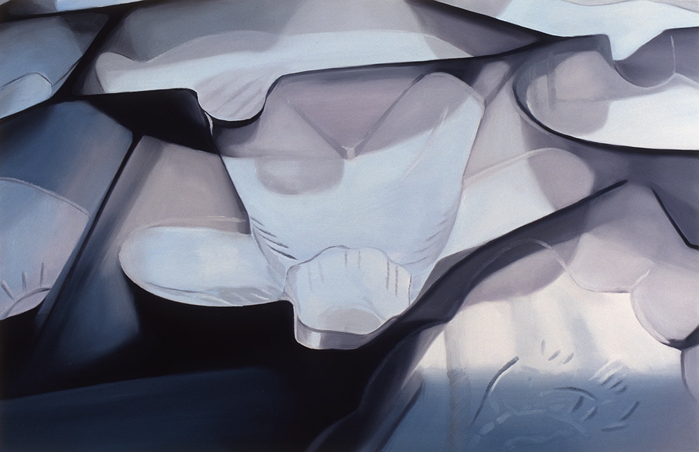 Janice McNab, The Chocolate Box Paintings ‘Sea Shell Banquet’ (2005), 80x122cm, oil on board