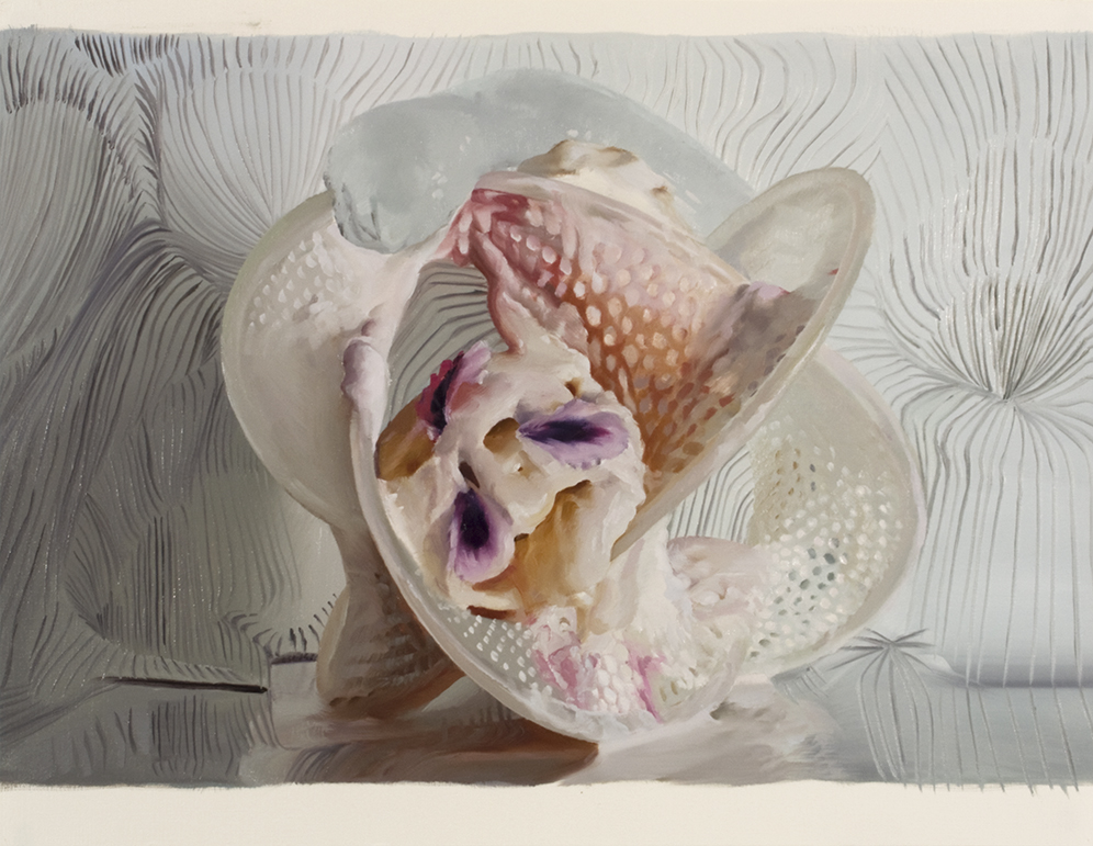 Janice McNab, The Ice Cream Paintings, ‘Borromea’ (2014), 50x65cm, oil on oil paper