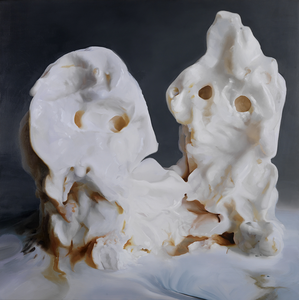 Janice McNab, The Ice Cream Paintings, ‘Memoryland’ (2010), 150x150cm, oil on linen