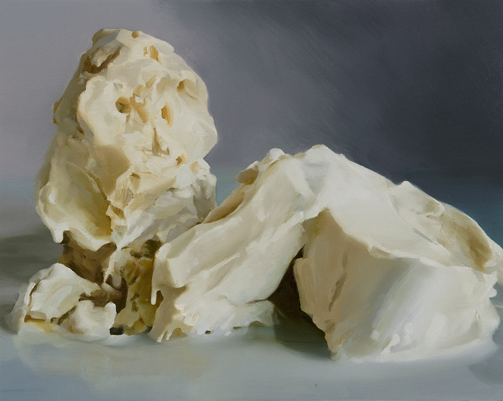 Janice McNab, The Ice Cream Paintings, ‘The Couple’ (2010), 40x50cm, oil on linen